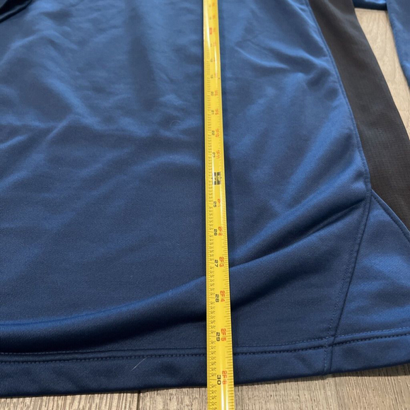 Under Armour Cold Gear 1/4 Zip Pullover Sweatshirt Mens XXL Blue US Open 2012 - Picture 7 of 9